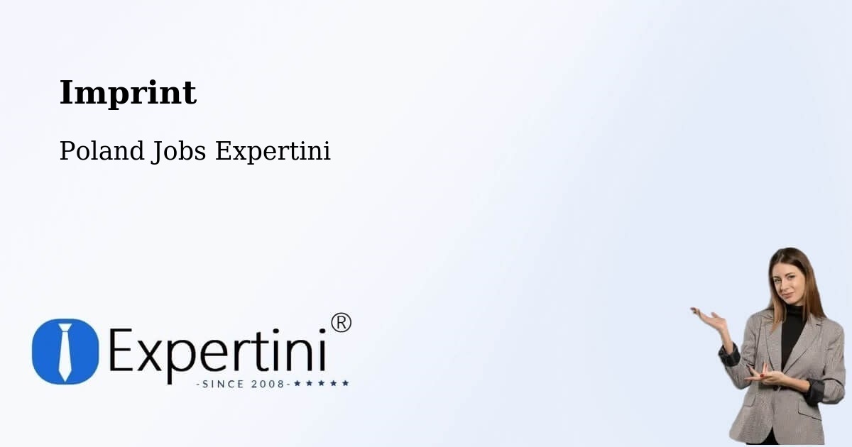 Imprint – Orzysz - Poland Jobs Expertini